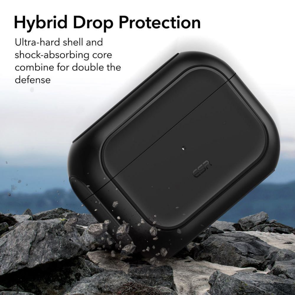Чехол на заднюю панель ESR  ESR Orbit Halolock with MagSafe for Apple AirPods Pro 1 / 2 - black