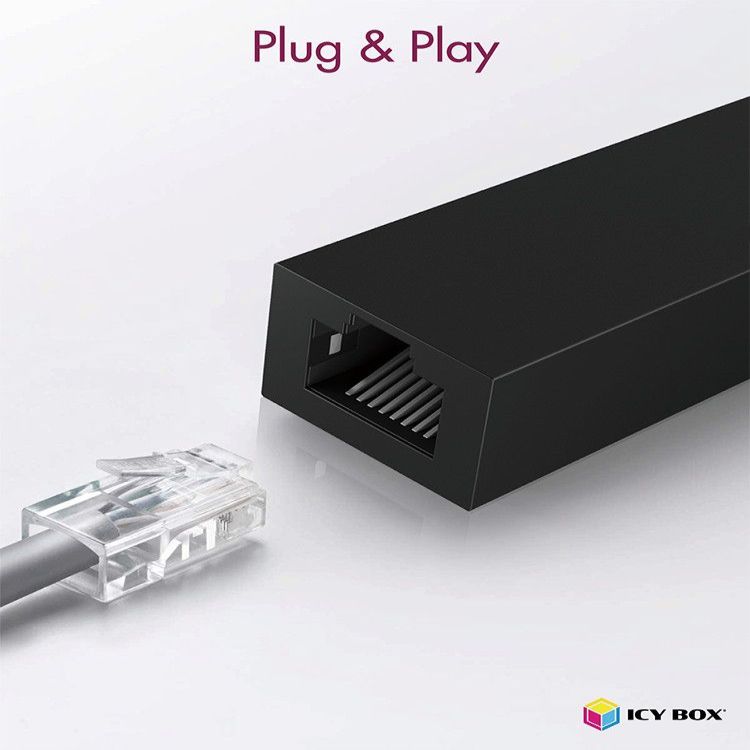 Роутер Raidsonic  USB 3.0 (A-Type) to Gigabit Ethernet Adapter IB-AC501a