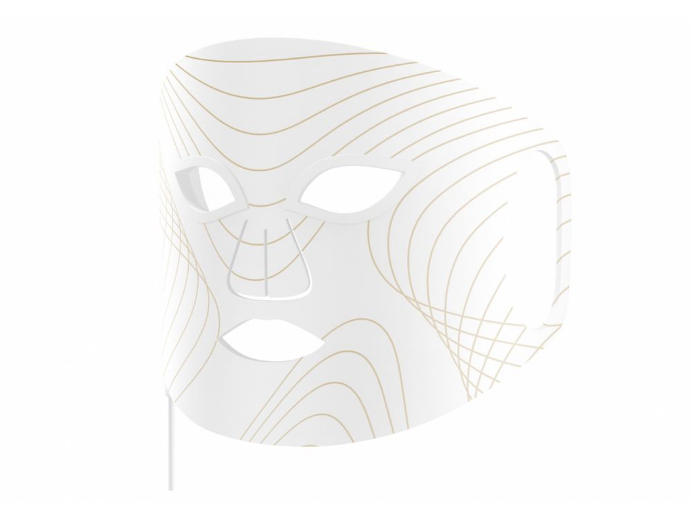 Очищение лица lunni  Lunni 7 colors LED and Near-Infrared Light Silicone LED Facial Mask White