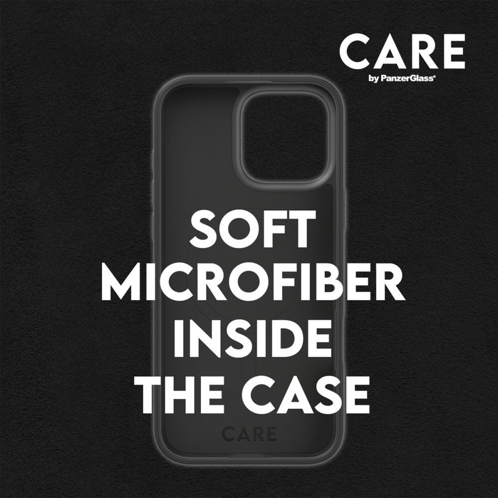 Tagakaaned PanzerGlass  CARE Fashion case with MagSafe iPhone 16 Pro Max, Black
