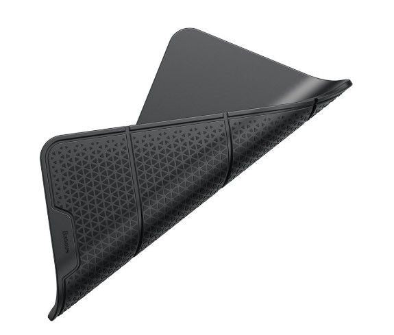 Automaatne hoidja Baseus Universal olding Bracket Antiskid Pad folding self-adhesive anti-slip mat nanopad black (SUWNT-01) Black