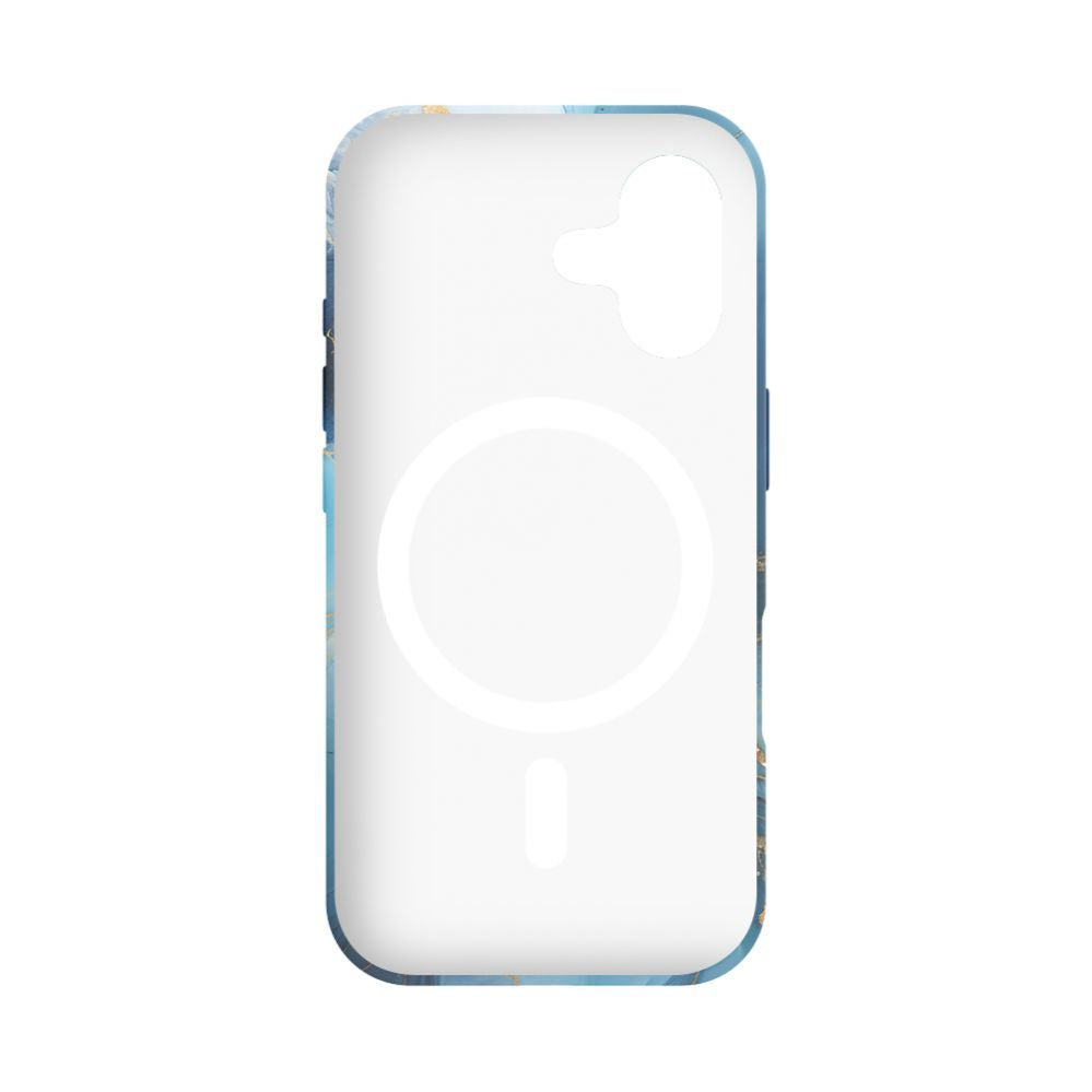 Чехол на заднюю панель Evelatus Apple iPhone 16 Slim Shell with Magsafe customized print design Flower Pink
