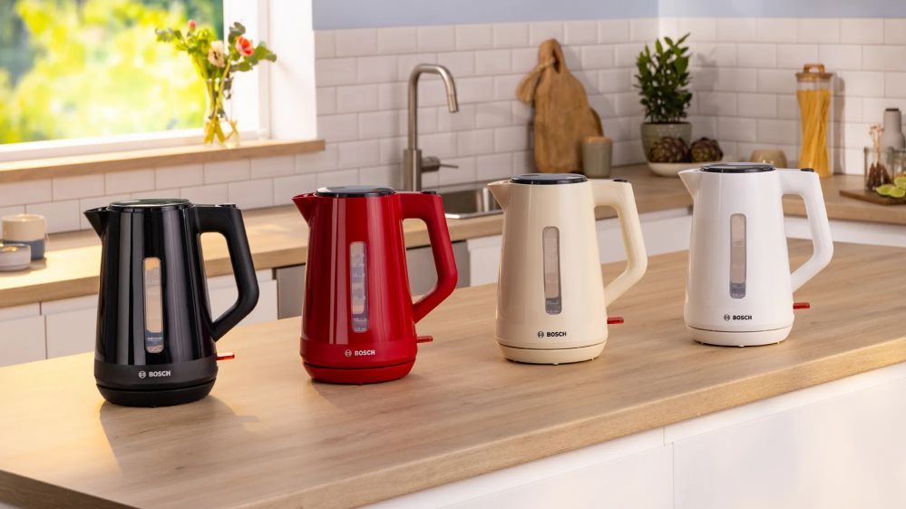 Veekeetja Bosch  Kettle | TWK1M123 | Electric | 2400 W | 1.7 L | Plastic | 360° rotational base | Black