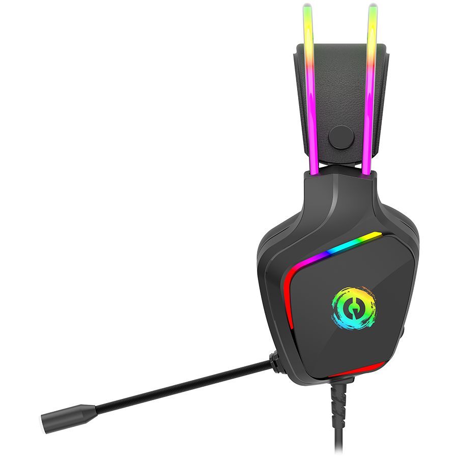 Kõrvaklapid mikrofoniga Canyon  CANYON headset Darkless GH-9A Black