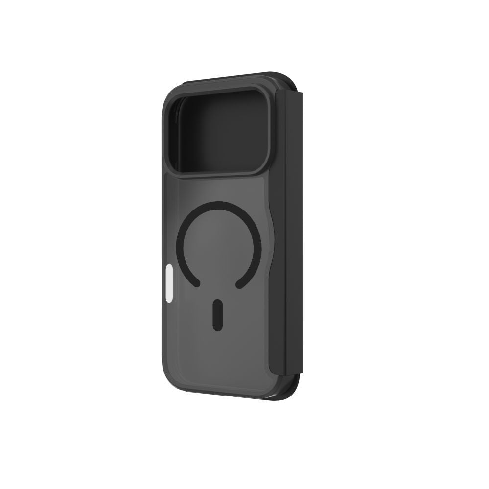 Back panel cover Just Must  JUST MUST CHAMPION II  FLIP CASE MAGSAFE for  iPhone 17 Pro, Black