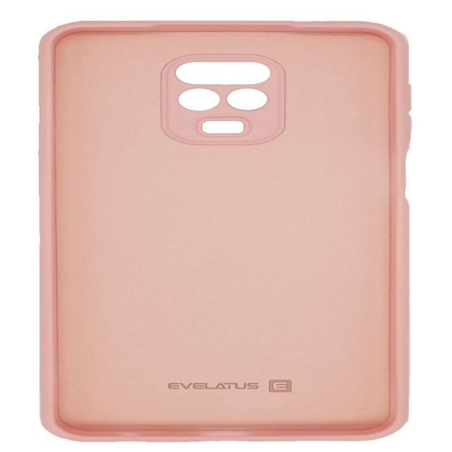 Back panel cover Evelatus Xiaomi Xiaomi Redmi Note 9 Pro / Redmi Note 9S Nano Silicone Case Soft Touch TPU Beige