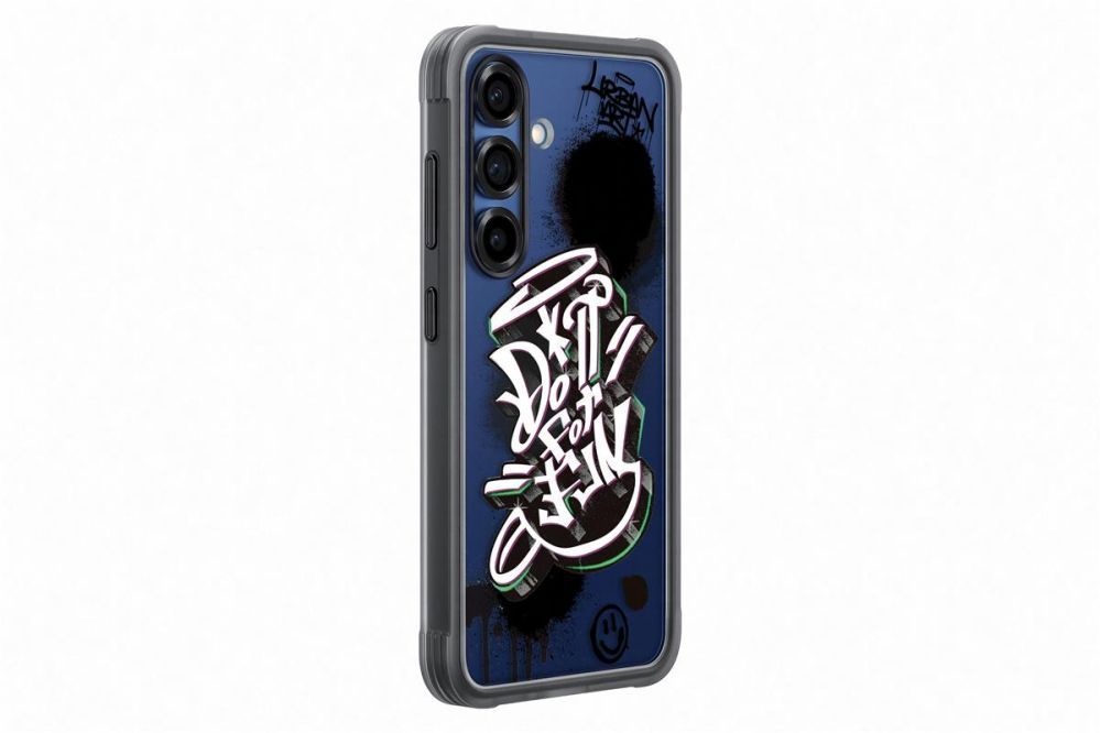 Back panel cover Samsung  JS931CBEGWW Flipsuit (Rugged) Case Samsung Galaxy S25, Black