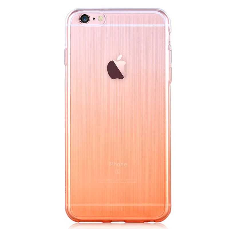 Tagakaaned Devia Apple iPhone 6/6s Plus Azure soft case Orange
