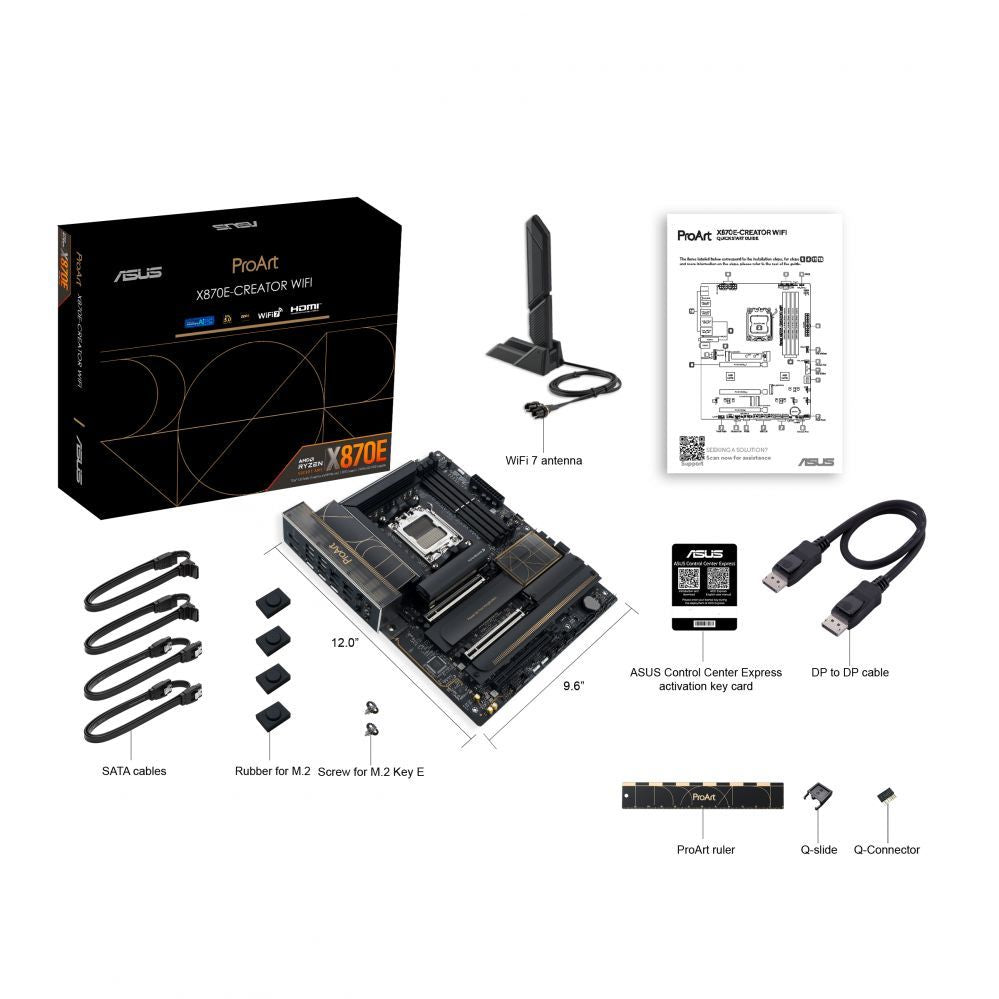 AMD protsessori emaplaat Asus  MB AMD X870 SAM5 ATX/PROART X870E-CREATOR WIFI
