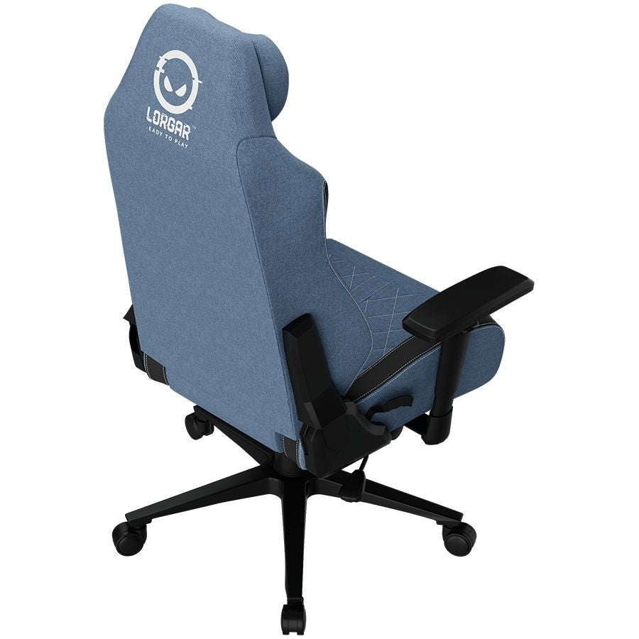 Computer chairs / desks LORGAR LORGAR CHA41, Ergonomic Gaming Chair Advanced, premium anti-stain fabric, Blue