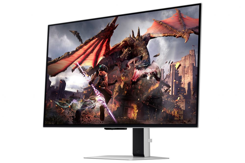 Монитор Samsung  LS32DG802SUXDU 32" OLED G8 G80SD UHD Monitor 3840x2160/16:9/200cd/m2/0.03ms, DP, HDMI, USB