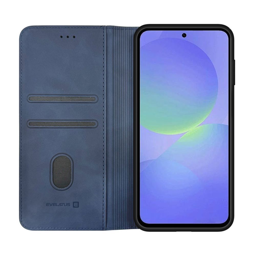 Kaaned - kaaned Evelatus Samsung Galaxy A37 Book case Dark Blue