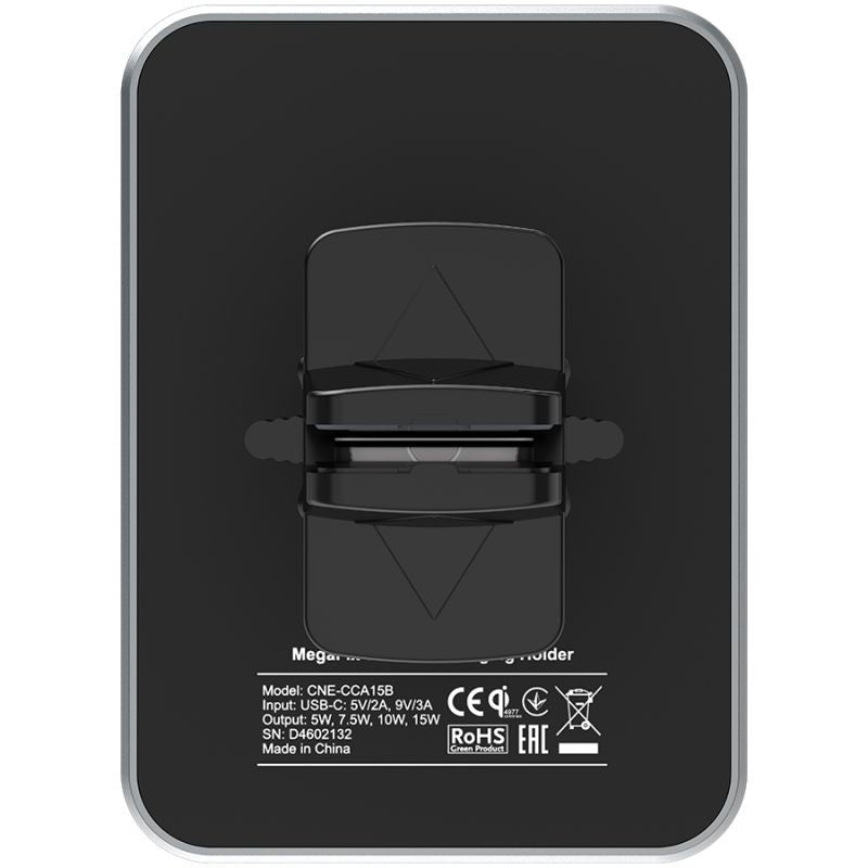 Wireless charger Canyon  Car Holder And Wireless Charger MegaFix CA-15 15W Black