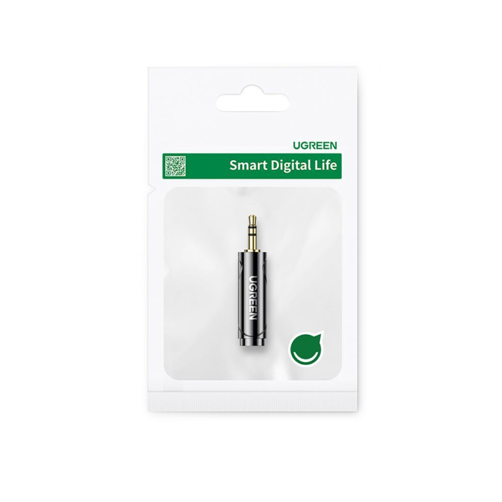 Üleminek Ugreen  Ugreen adapter 3.5mm audio adapter (male) to 6.35mm mini jack (female) gray (AV168) Grey