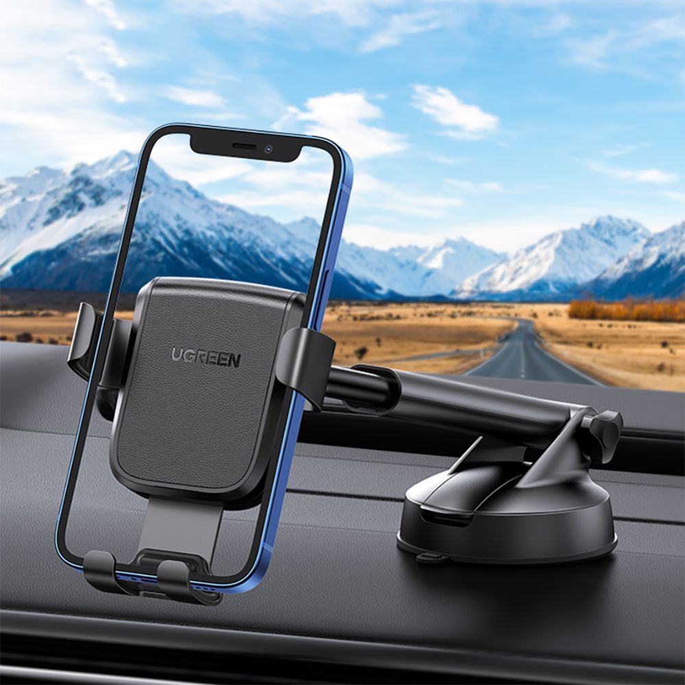 Авто держатель Ugreen  Ugreen gravity phone holder for dashboard cockpit black (LP200 60990B)