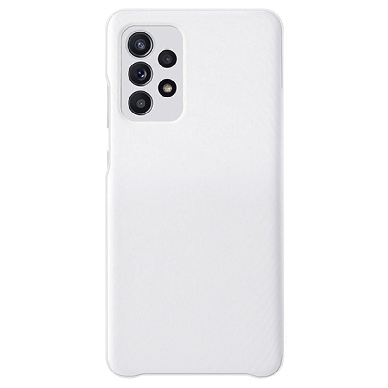 Book case Samsung - Galaxy A72 Smart S View Wallet Cover White