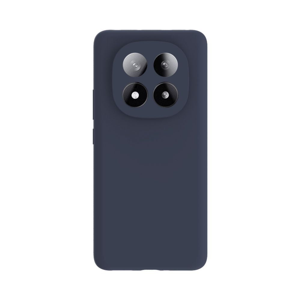 Tagakaaned Evelatus Xiaomi Redmi Note 14 Pro Plus Premium Magnetic Soft Touch Silicone Case Dark Blue