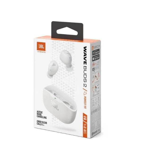 Беспроводные наушники JBL  Wave Buds 2 White