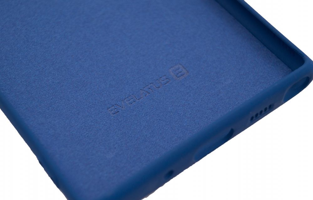 Чехол на заднюю панель Evelatus Samsung Galaxy Note 10 Nano Silicone Case Soft Touch TPU Blue