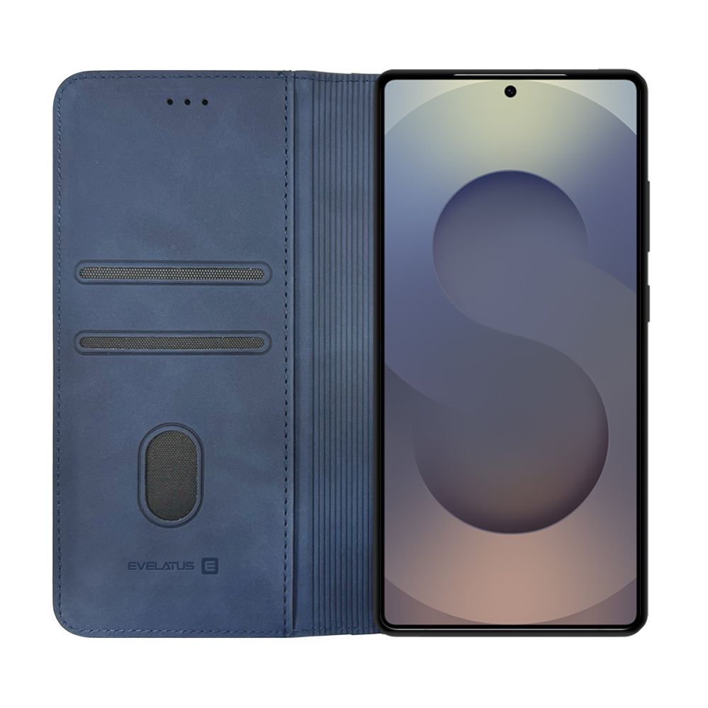 Kaaned - kaaned Evelatus Samsung Galaxy S26 Ultra Book Case Dark Blue