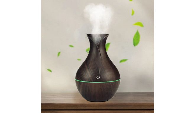Teine toode IVY  D2 3in1 Aroma Diffuser - Humidifier - 1.5W Night atmosphere USB lamp 11cm / 300ml Dark Wood
