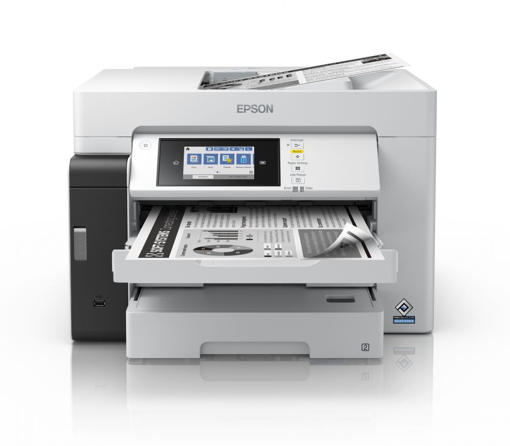 Printer EPSON  Multifunctional printer EcoTank M15180 Contact image sensor (CIS), 3-in-1, Wi-Fi, Black and white