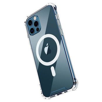 Back panel cover iLike Apple iPhone 13 MagSilicone Case Transparent