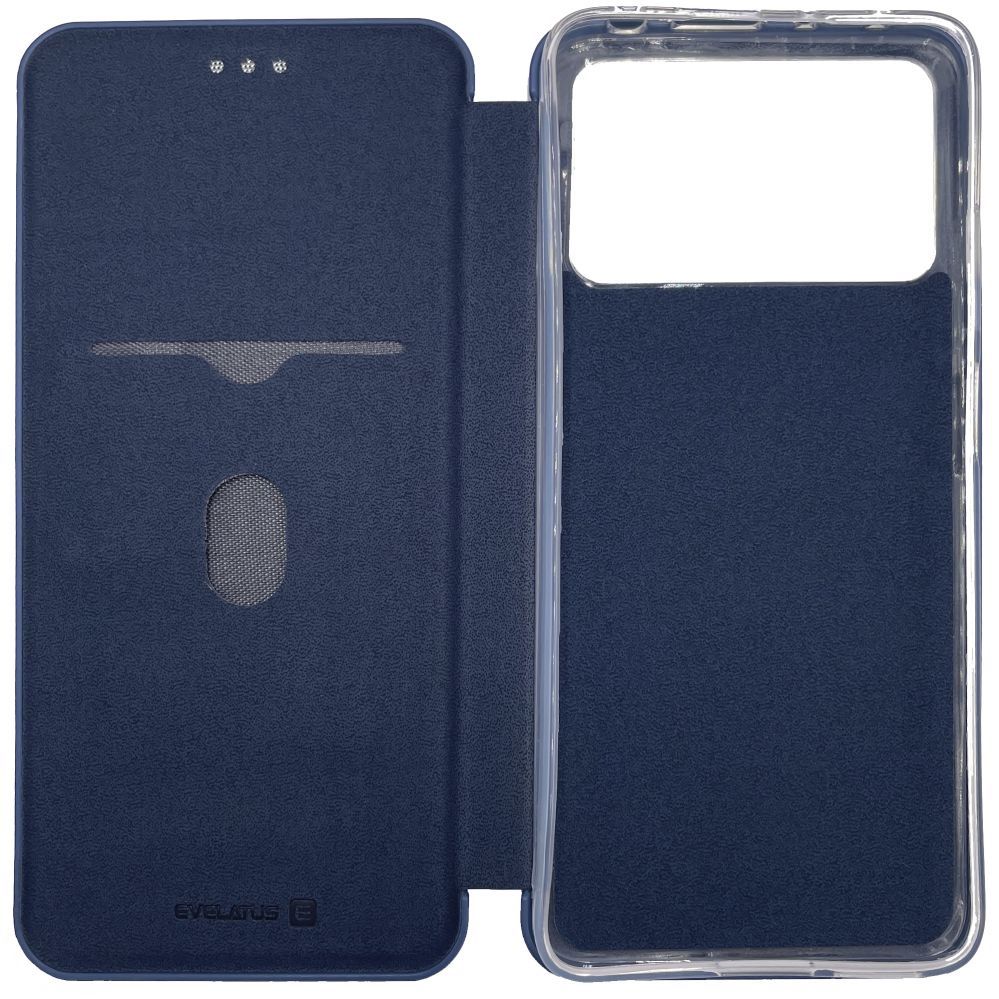 Чехол книжка Evelatus Xiaomi Poco M4 Pro Book Case Dark Blue