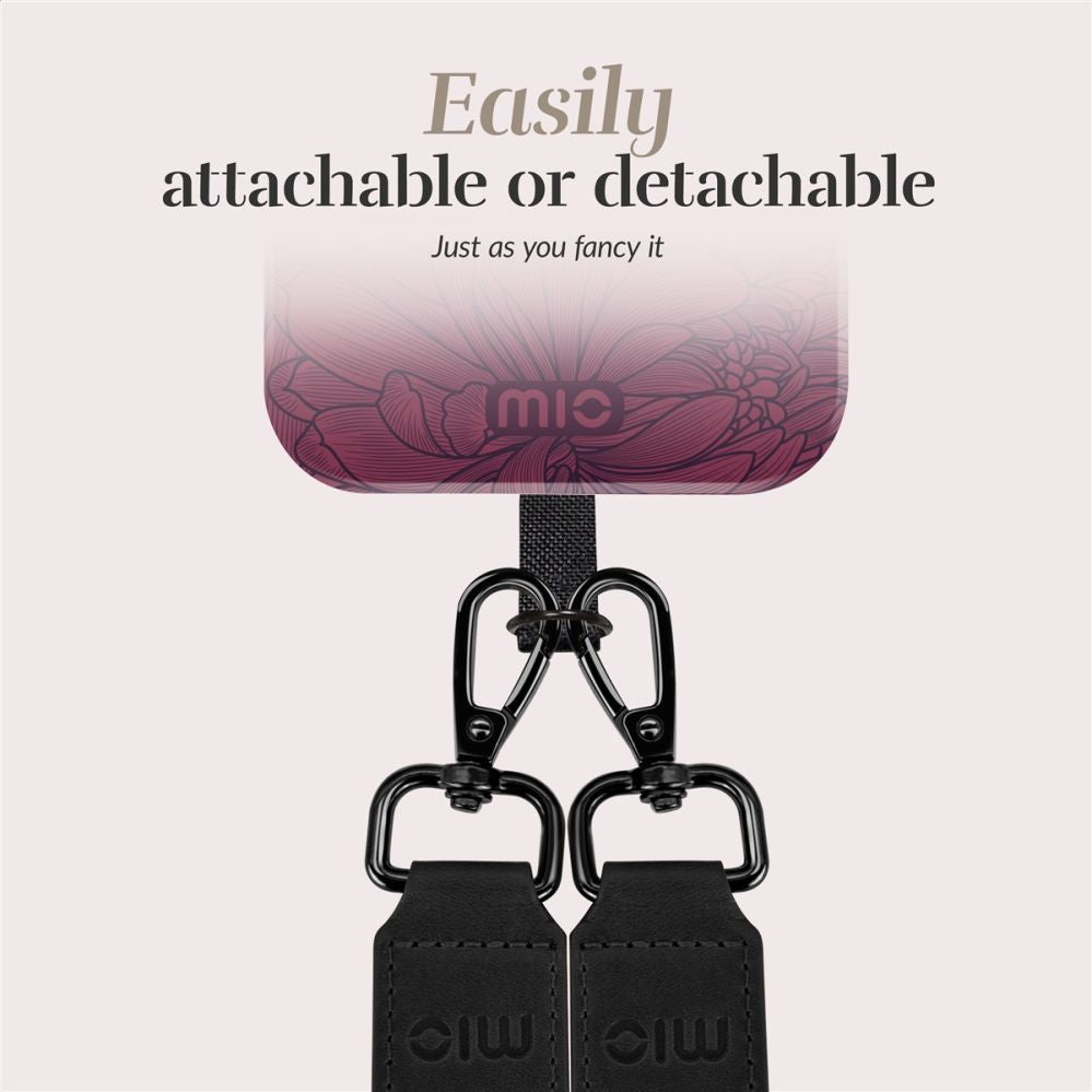 Tagakaaned Mio  MIO Lanyard strap Berry Blooms