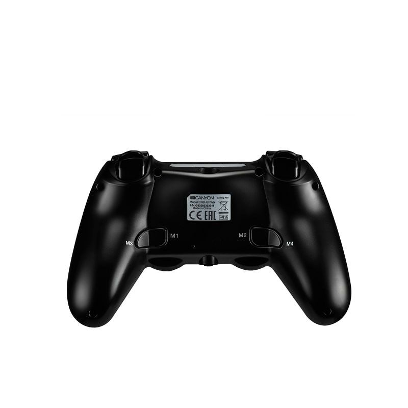 Controller Canyon  Gaming Wireless Gamepad GP-W5 with Touchpad for PS4 Black