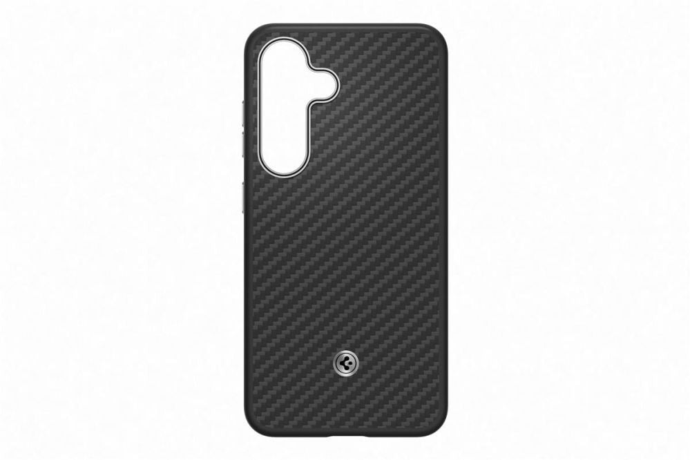 Чехол на заднюю панель Samsung  FPS936PGABW Enzo Aramid Case Samsung Galaxy S25 Plus, Black Silver