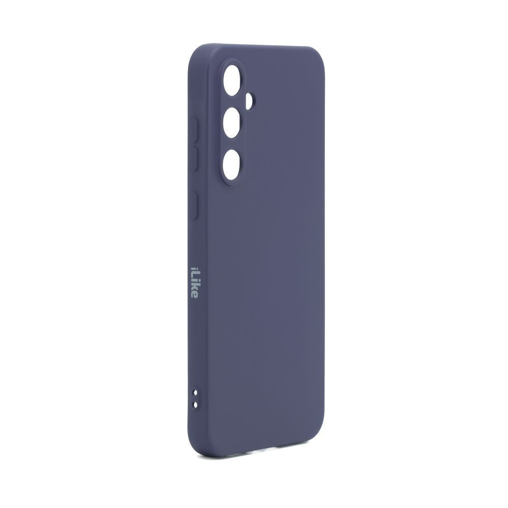 Back panel cover iLike Samsung Galaxy A35 Nano Silicone case Midnight Blue