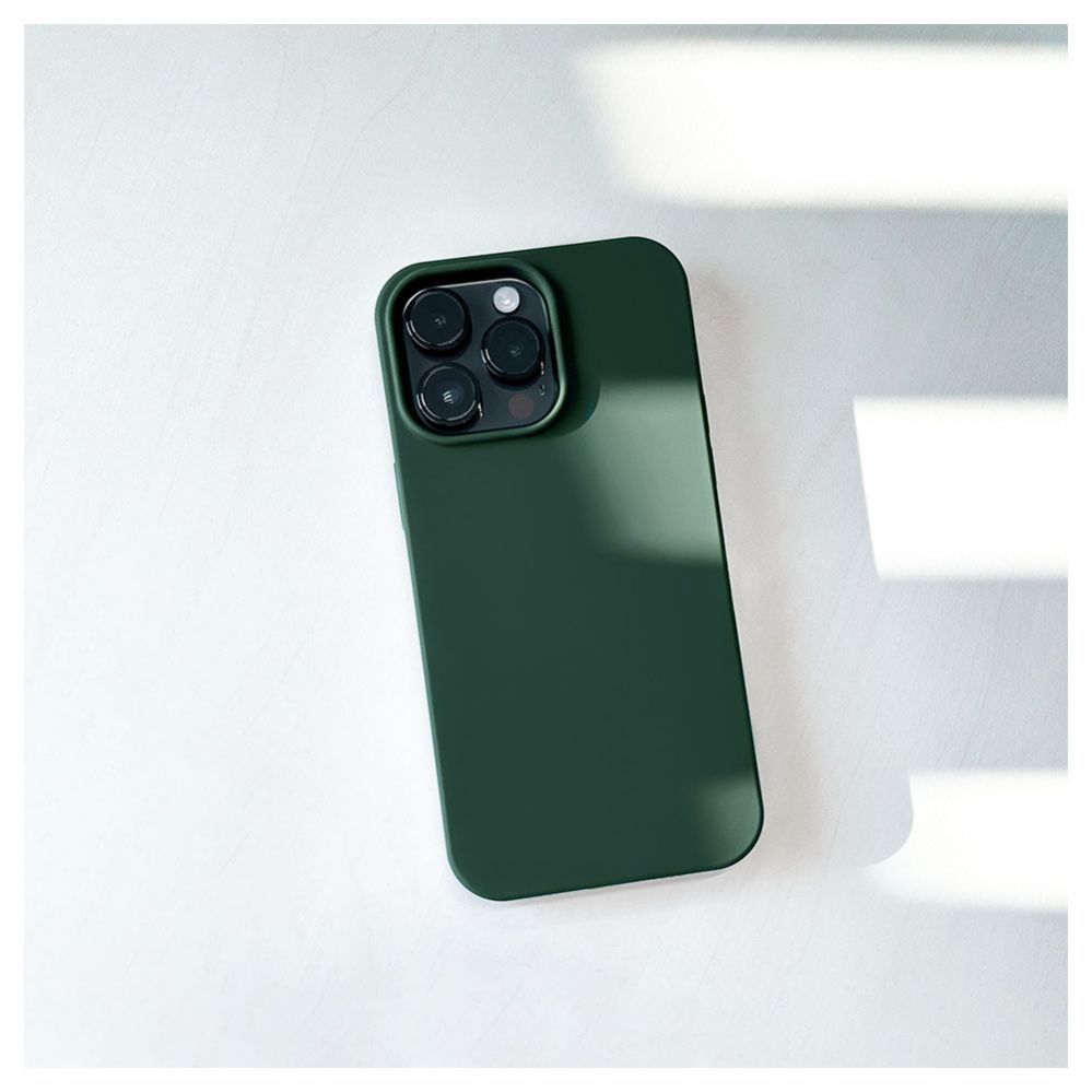 Чехол на заднюю панель Evelatus Apple iPhone 15 Pro Premium Soft Touch Silicone Case Dark Olive