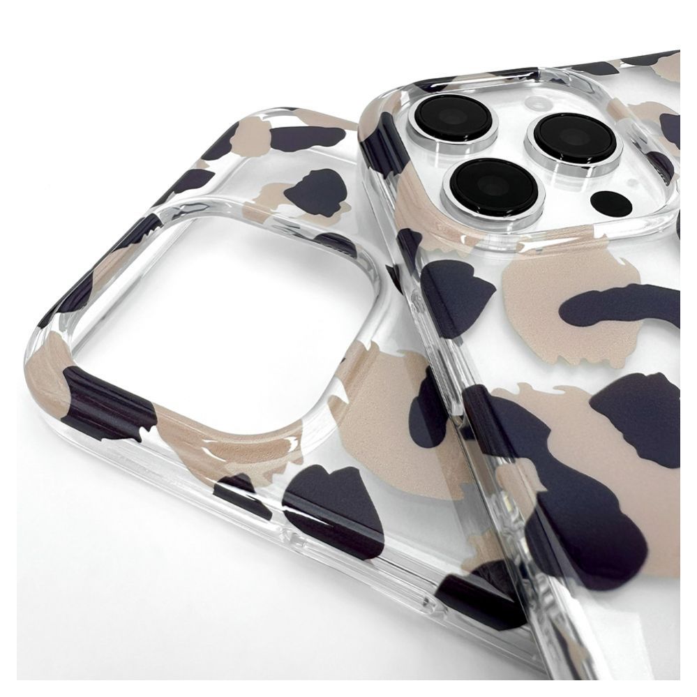 Чехол на заднюю панель Evelatus Apple iPhone 15 Pro Max PC Customized Print Design  Cheetah