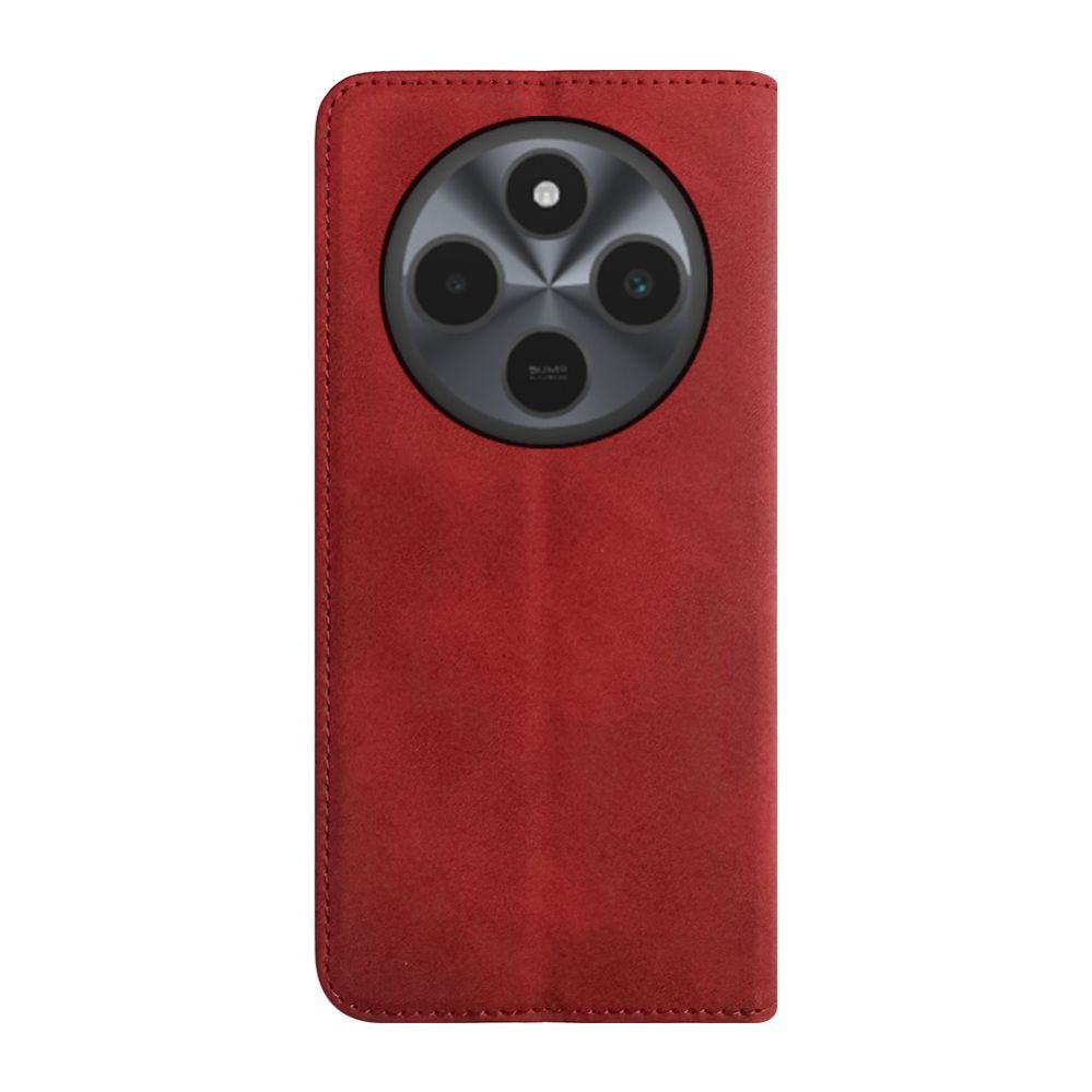 Book case Evelatus Xiaomi Redmi 14C 4G/ 14C 5G / Redmi A4 / POCO C75 PU Leather Book Case Red