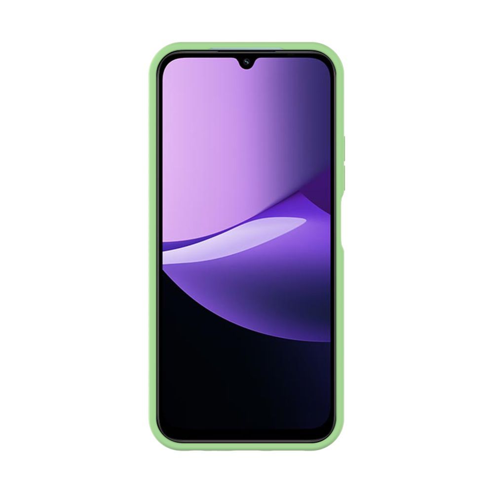 Back panel cover Evelatus Xiaomi Redmi 15C 4G/5G Premium Magnetic Soft Touch Silicone Case Mint Green