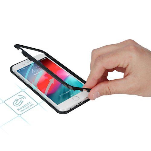 Чехол на заднюю панель GreenGo Apple iPhone 7/8 Plus Magnetic Case Black