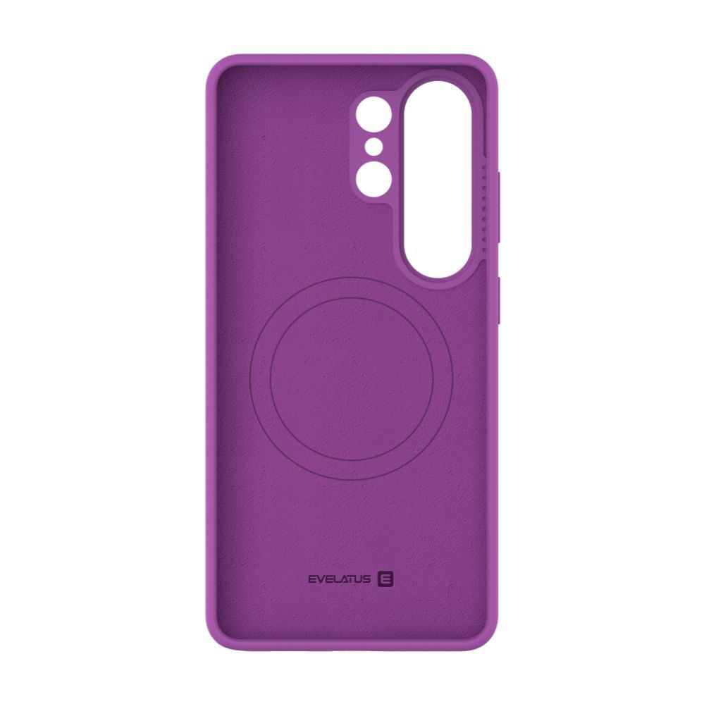 Tagakaaned Evelatus Samsung Galaxy S26 Ultra Premium Magnetic Soft Touch Silicone Case Papaya