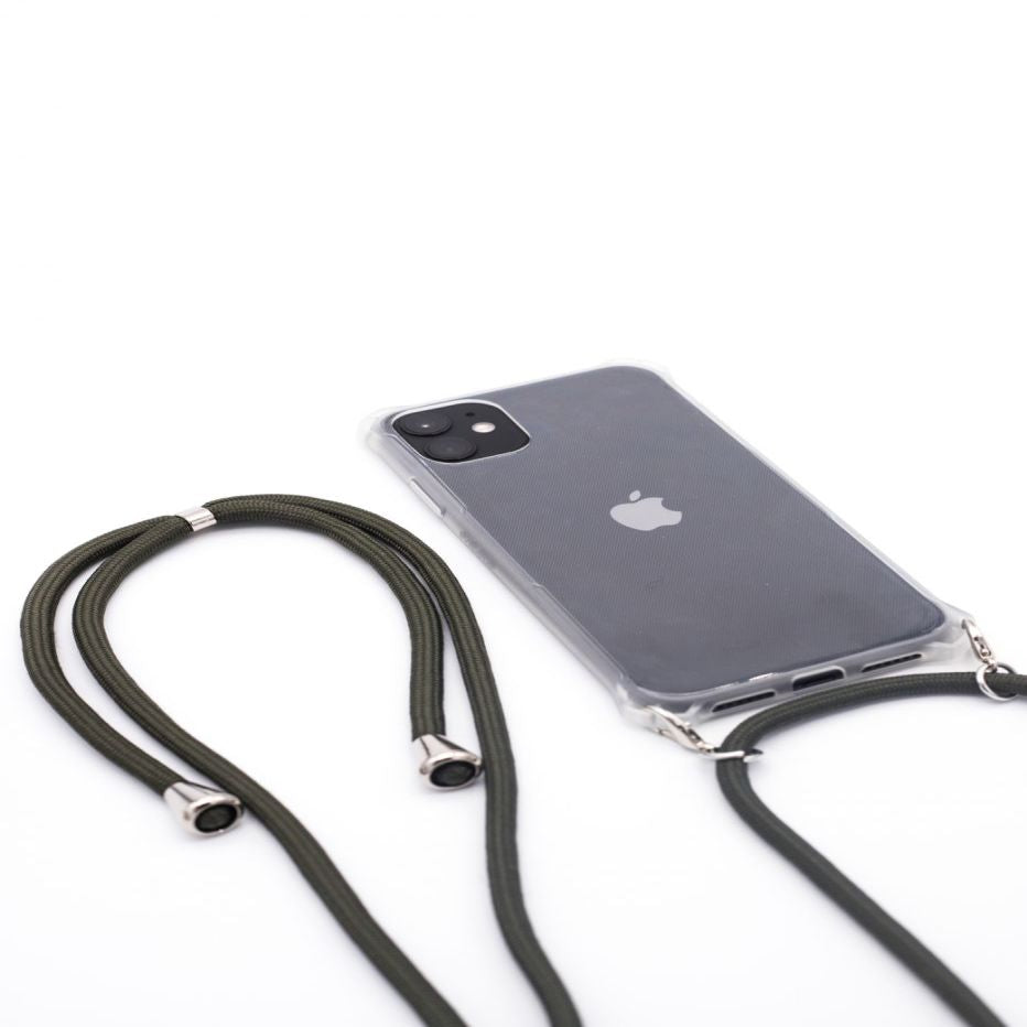 Tagakaaned Evelatus Samsung S10 Case with rope Green Transparent