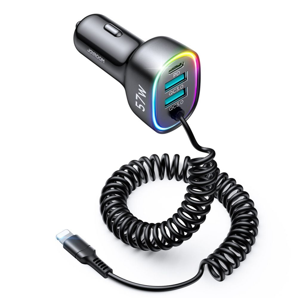 Kaabel Joyroom  Lightning (male) || USB-A (female) || USB-C (female)