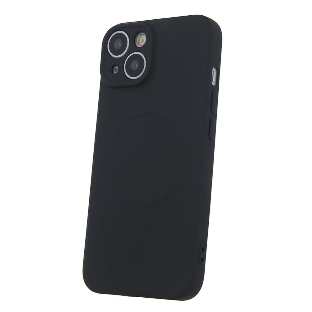 Back panel cover iLike - Simple Color Mag case for Samsung Galaxy A37 5G black