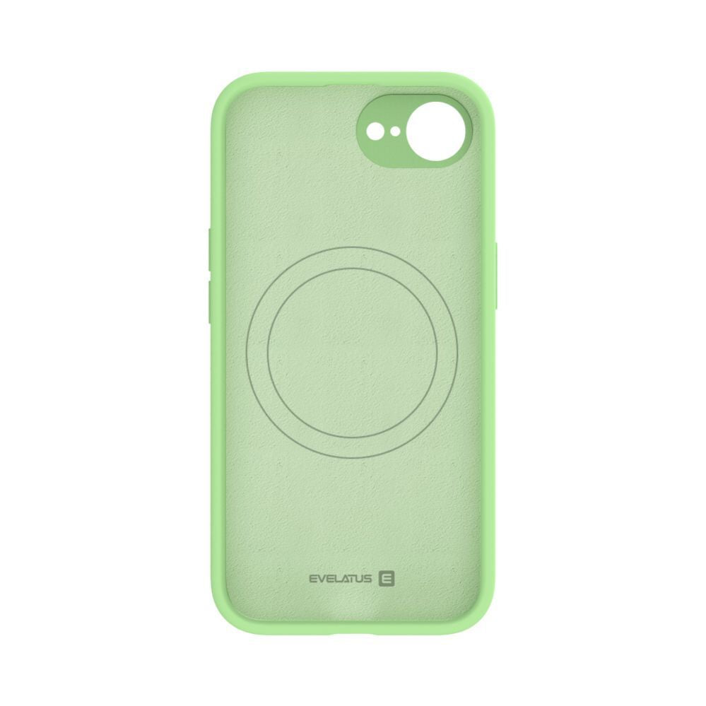 Tagakaaned Evelatus Apple iPhone 16e / SE4 Premium Magsafe Soft Touch Silicone Case Mint