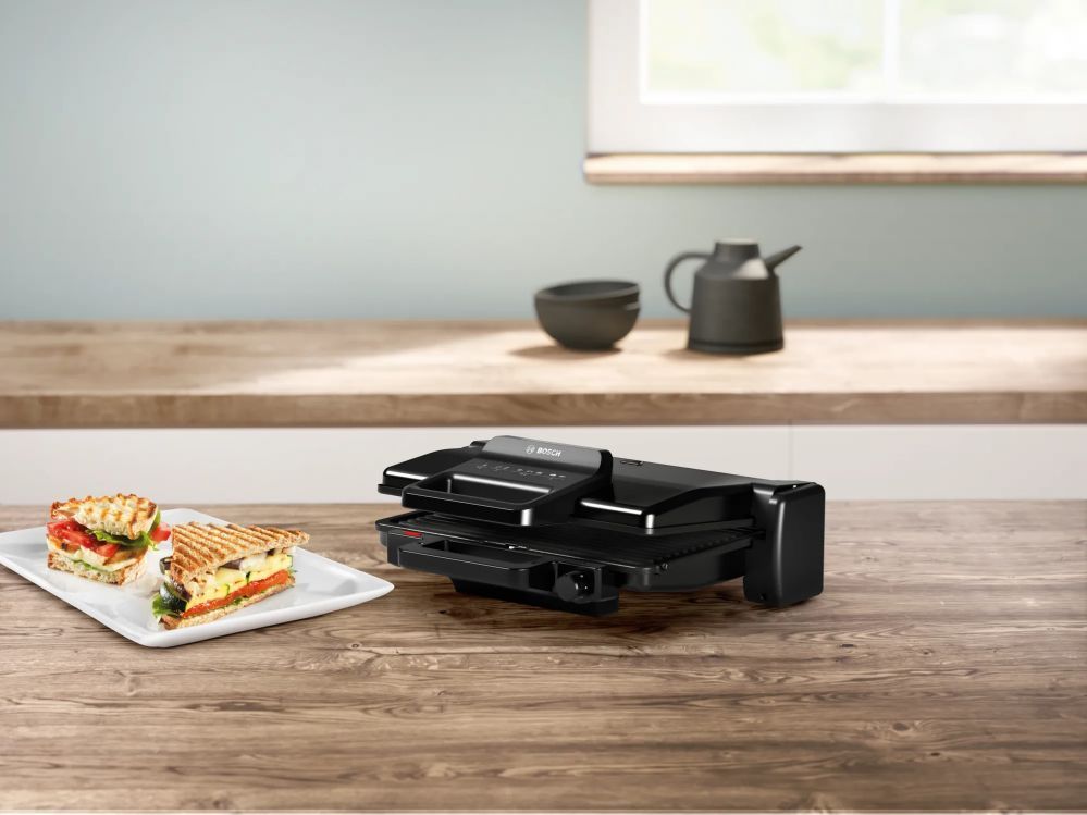 Lauagrillid Bosch  | TCG3323 | Contact grill | 2000 W | Black