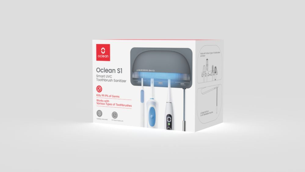 Other goods oclean  Oclean Toothbrush Sanitizer S1 Grey New Packaging
