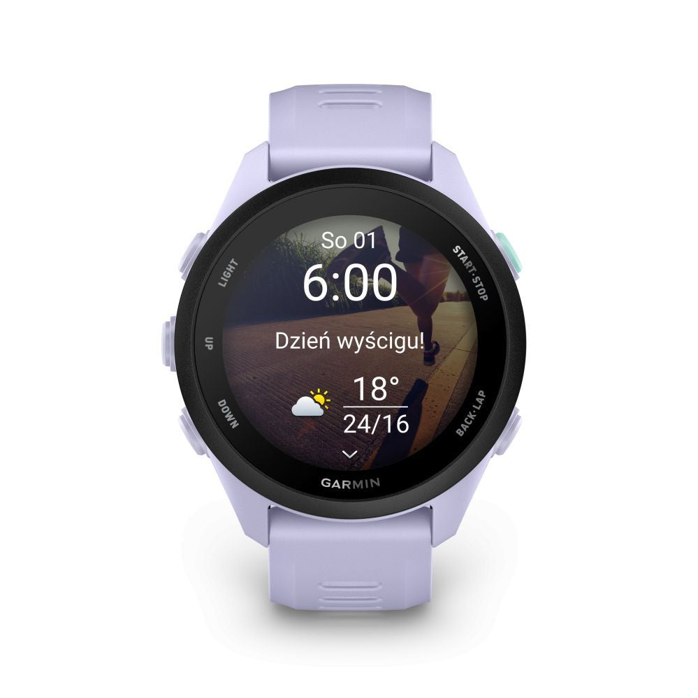 Умные часы Garmin  FORERUNNER 70 Cool Lavender
