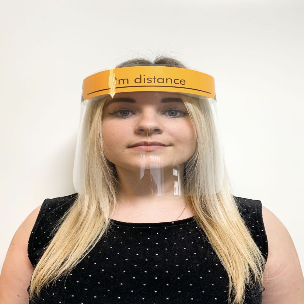 Näokaitse iLike - Face Shield 0.3mm with sponge