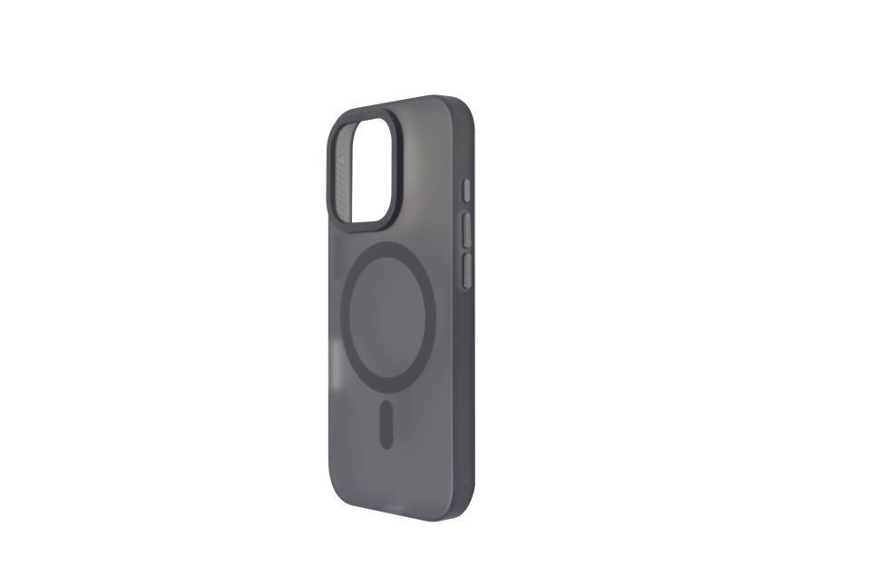 Back panel cover Just Must  JM MAGSAFE SILK FROST I for iPhone 16 Black