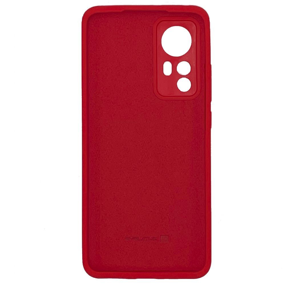 Tagakaaned Evelatus Xiaomi 12/12x Premium Soft Touch Silicone Case Red