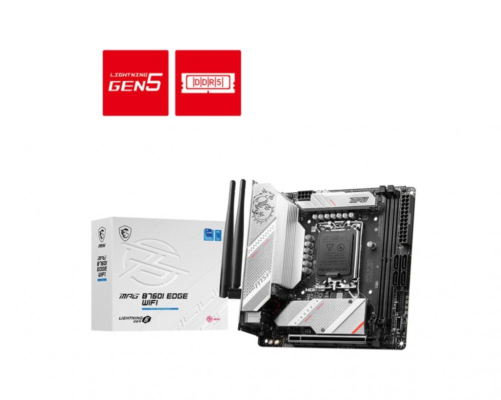 Intel protsessori emaplaat MSI  MPG B760I EDGE WIFI