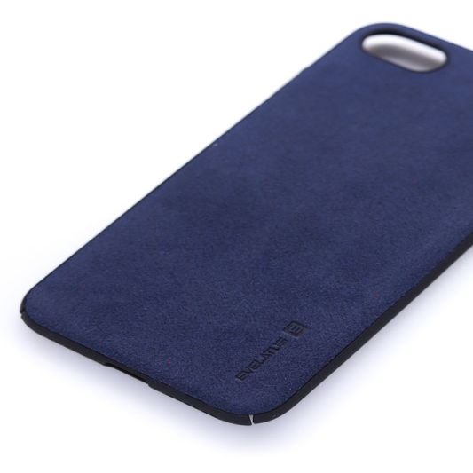 Чехол на заднюю панель USAMS  iPhone 7/8/SE2020/SE2022 Silicone case Velvet Blue